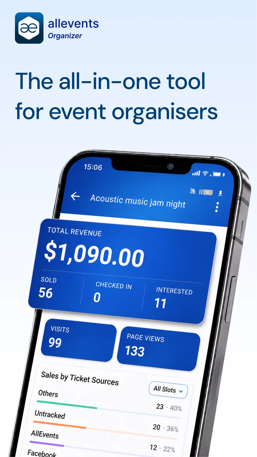 Event Manager - AllEvents screenshot